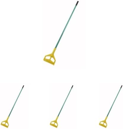 Winco 57-Inch Plastic Side Release Mop Handle 4 Pack