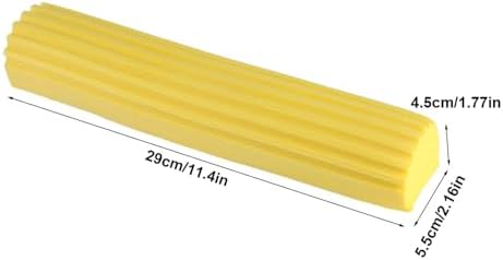 Beufee Sponge Mop Head Refill Set of 2 Yellow