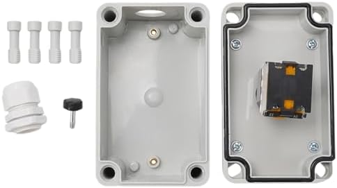 Marebm E-Stop Push Switch with Plastic Box 1