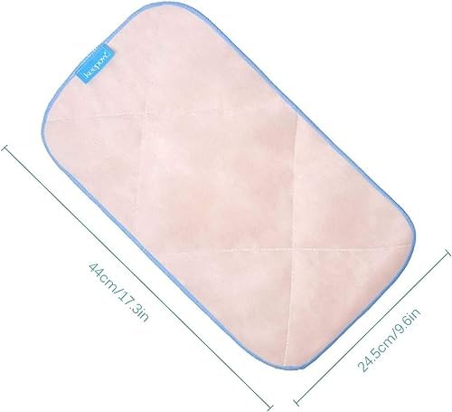 KEEPOW Microfiber Mop Refill Pads for MRSIGA Professional Mop 3 Pack
