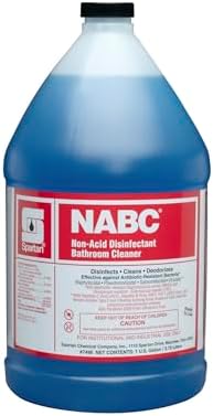 Spartan NABC Non-Acid Bathroom Cleaner 1 Gallon Case of 4