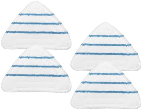 4 Pack Reusable Mop Pads for True Tidy STM-500 Steam Mops