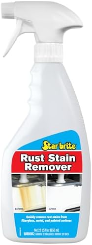 STAR BRITE Rust Stain Remover Spray - 22 Ounces