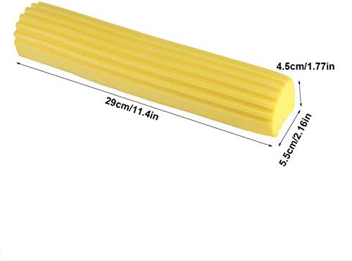 Tomotato Yellow PVA Sponge Mop Head Refill