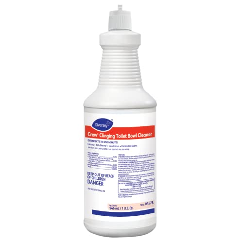 CREW Clinging Toilet Bowl Cleaner with Floral Scent