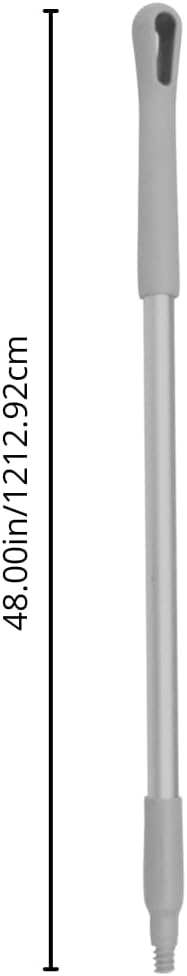Sparta 48-Inch Aluminum Broom Handle Gray