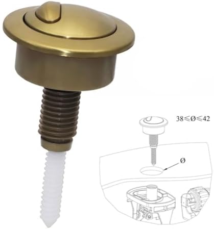 2Pcs 48mm Toilet Tank Buttons for Twyford and Optima 49