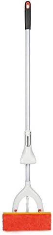 OXO Good Grips Butterfly Mop with Microfiber Sponge Orange