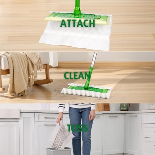 AIR U Dry Mop Pads for Swiffer Heavy Duty Cleaning