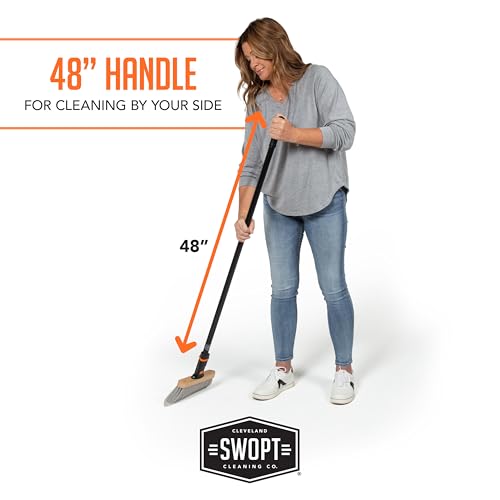 SWOPT 48 Standard Steel Handle - Interchangeable Cleaning System