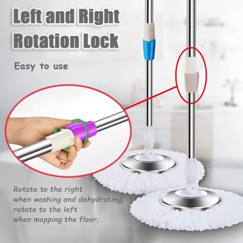 Midremer Extended Spin Mop Handle 60 Inch