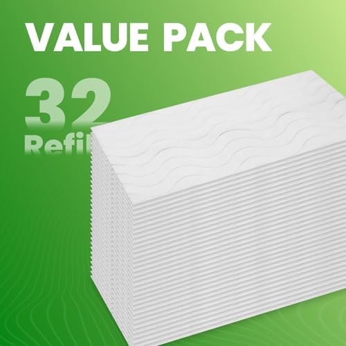 Upgraded Wet Mop Pads for Swiffer 32 Count Refills