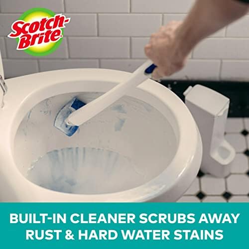 Scotch-Brite Disposable Toilet Scrubber Refills 10-Pack Blue