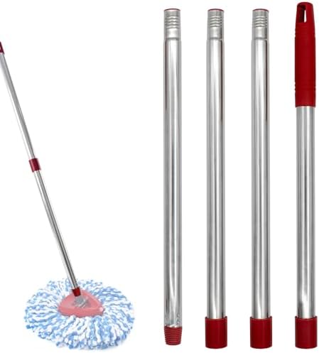 Aiyiried 4-Section Adjustable Mop Handle for O-Cedar