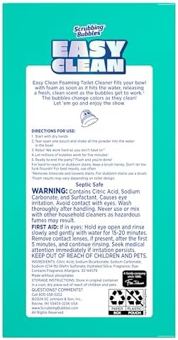 Scrubbing Bubbles Easy Clean Foaming Toilet Bowl Cleaner