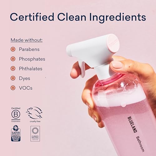 BlueLand Refillable Bathroom Cleaner 4-Pack