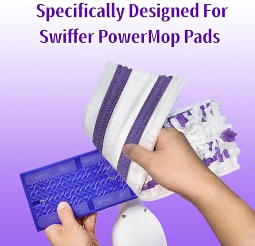 Disposable Mop Pads for Swiffer PowerMop - 15 Count Replacement Refills