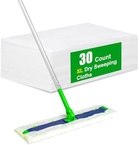 DOCXCDO 30 Pack Dry Sweeping Cloths for Swiffer XL Replacement