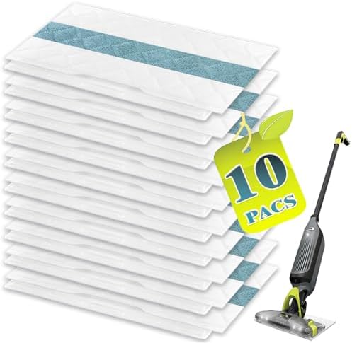KVLZ Disposable Hard Floor Pad Refills 10 Pack