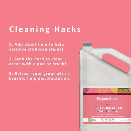 Project Clean Refillable Restroom Cleaner Non-Toxic Eco-Friendly