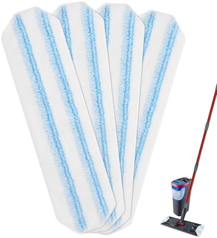 Yuunaie 4-Pack Mop Pads for O-Cedar H2prO Flat Mop
