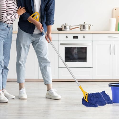 3 Pack Heavy Duty Cotton Mop Heads for Commercial Use