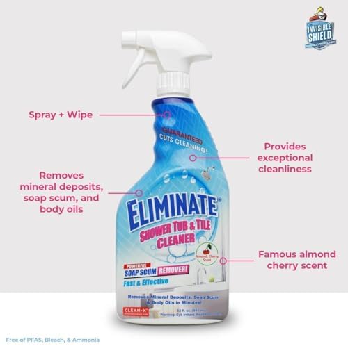 Clean-X Eliminate Shower Tub Tile Cleaner - 32 Fl Oz