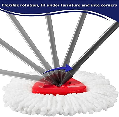 TIDYKITC Spin Mop Replacement Base for O Cedar EasyWring 1 Tank System