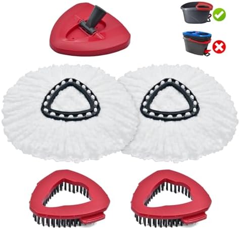 Yuunaie O Cedar Spin Mop Replacement Heads Set