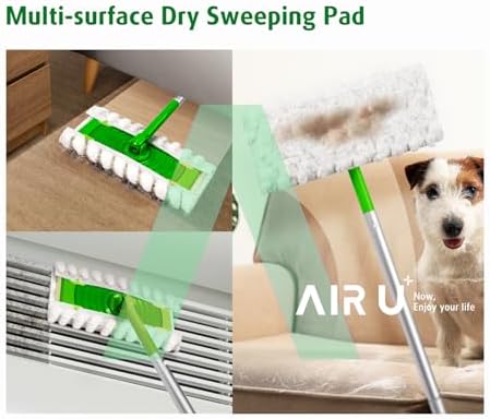 AIR U Dry Mop Pads for Swiffer Heavy Duty Cleaning