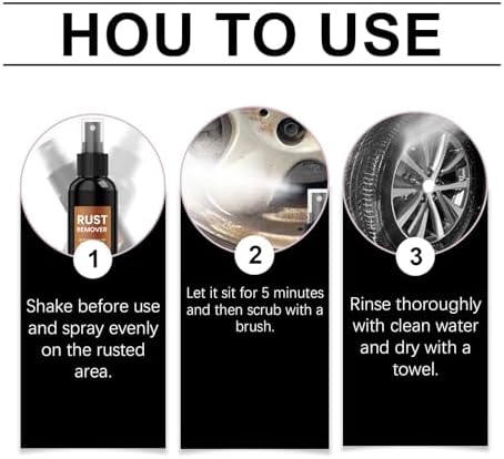 2025 Heavy Duty Rust Remover Spray 30ML