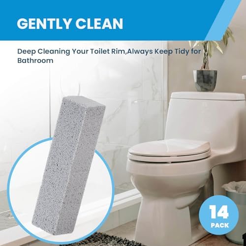 14 Pack Pumice Stones for Toilet and Surface Cleaning