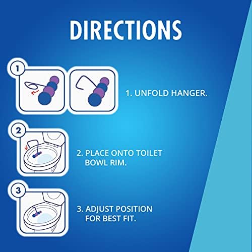 Soft Scrub 4-in-1 Rim Hanger Toilet Cleaner 2 Count Lavender Scent