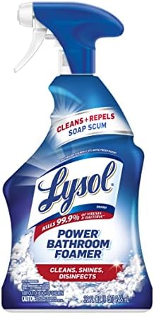 Lysol Power Foaming Spray 32oz Bathroom Cleaner