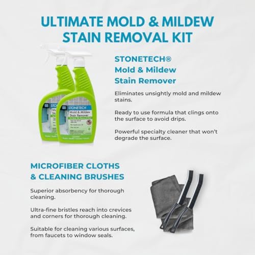 Laticrete StoneTech Mold Mildew Stain Remover 2-Pack