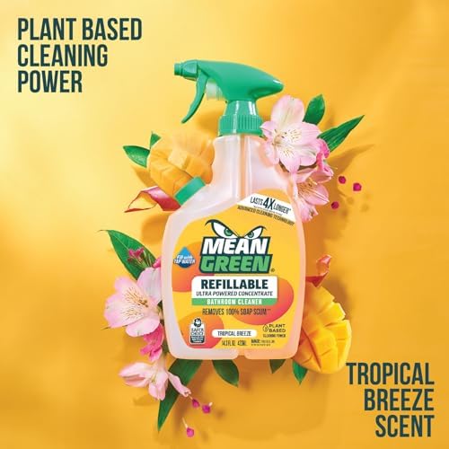 Mean Green Refillable Ultra Power Concentrate Bathroom Cleaner 143 Ounce