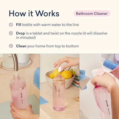 BlueLand Refillable Bathroom Cleaner 4-Pack