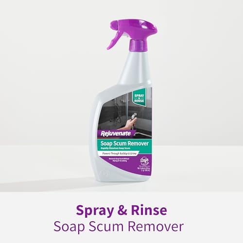 Rejuvenate Scrub Free Soap Scum Remover 24 Ounce