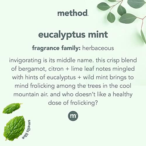 Method Daily Shower Spray Cleaner Eucalyptus Mint 28oz