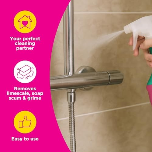 Stardrops Pink Stuff Daily Shower Cleaner 30oz No Rinse Spray