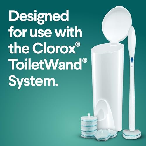 Clorox ToiletWand Refill Heads - Rainforest Rush 10 Count 1