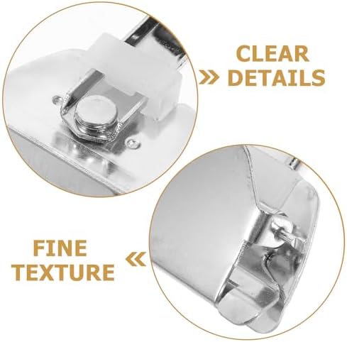 Garneck Mop Handle Clip Replacement - Stainless Steel - Silver 1