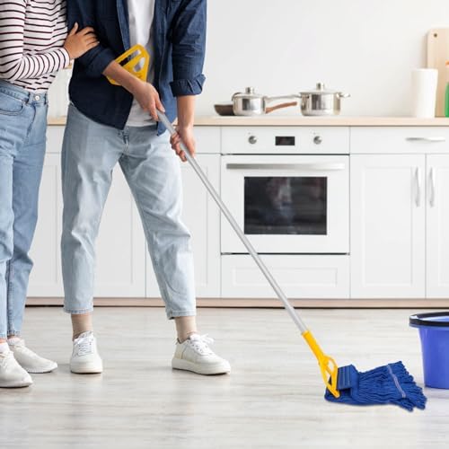 3 Pack Reusable Heavy Duty Mop Heads for Commercial Use