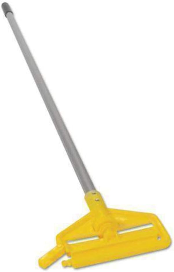 Rubbermaid Commercial H136 Invader Aluminum Mop Handle 1 Dia x 60 GrayYellow