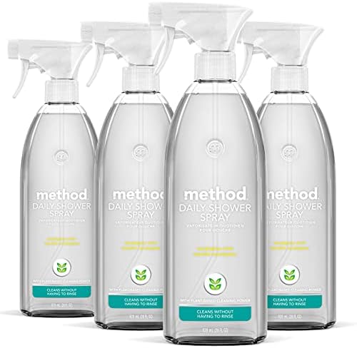 Method Daily Shower Cleaner Spray 28 Fl Oz Pack of 4 1