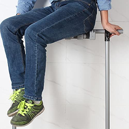 SHIJINHAO Mop Broom Holder with 5 Hooks and 6 Slots