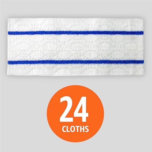 Amazon Basics Wet Mopping Cloth Refills 24 Count