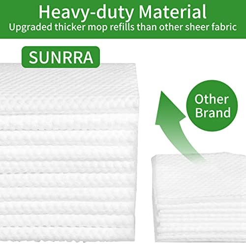 SUNRRA 200 Count Thickeded Dry Sweeping Cloths for Swiffer Mop and Sweeper