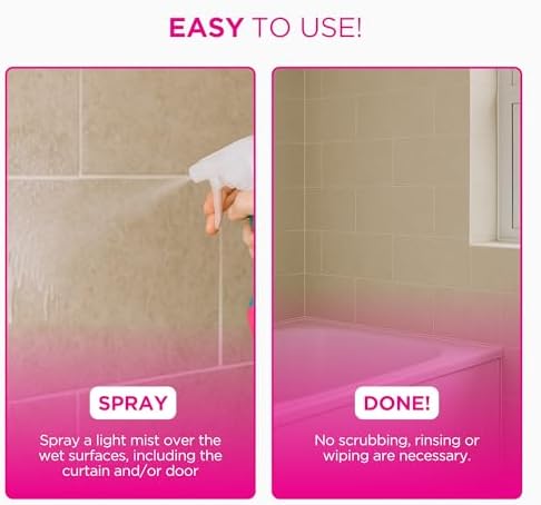Stardrops Pink Stuff Daily Shower Cleaner 30oz No Rinse Spray