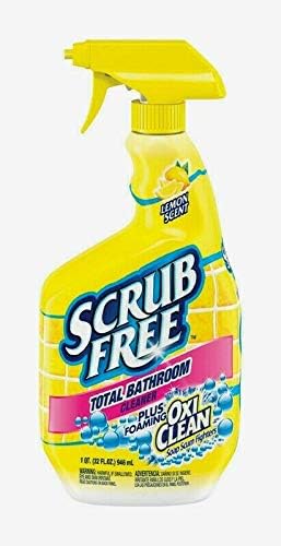 Scrub Free TOTAL Bathroom Cleaner 32 oz OxiClean Lemon Scent